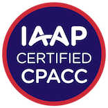 IAAP CPACC badge